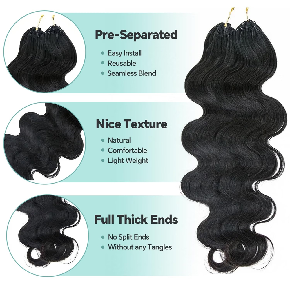 Body Wave Miracle Knots, włosy – Hair Bundles recenzja i cena