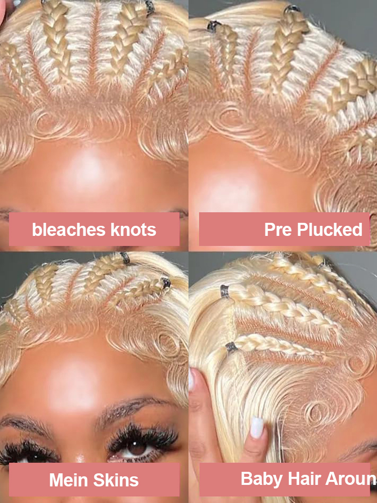 Peruki z naturalnych włosów w  – 613 Blonde Body Wave Lace Front Wig recenzja i cena