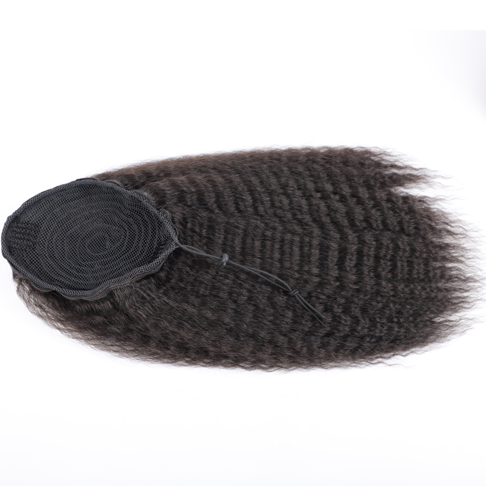 Fałszywy syntetyczny kucyk ze  – Drawstring Afro Curly Puff Ponytail recenzja i cena