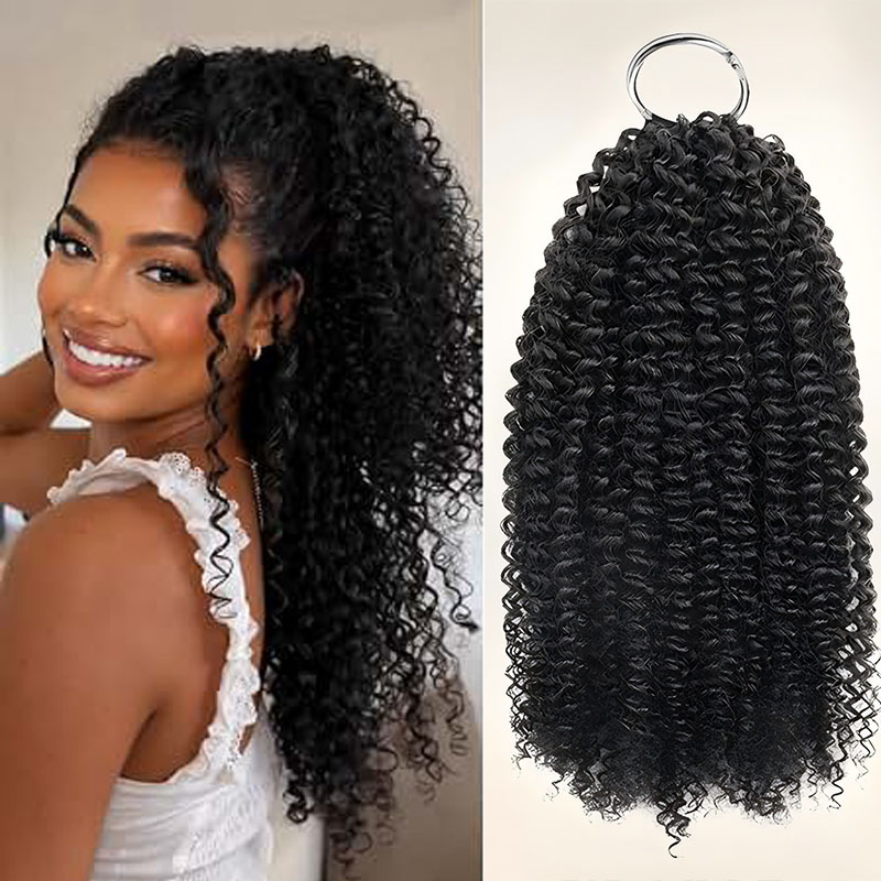 Jerry Curly – naturalne, czarn – Hair Bundles recenzja i cena