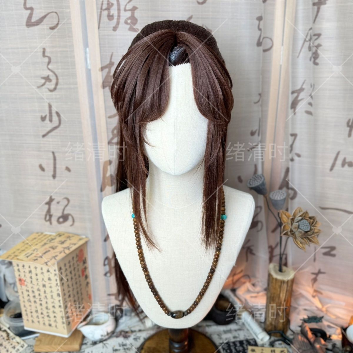 Peruka w stylu Guangling Wang, – Synthetic Wigs recenzja i cena