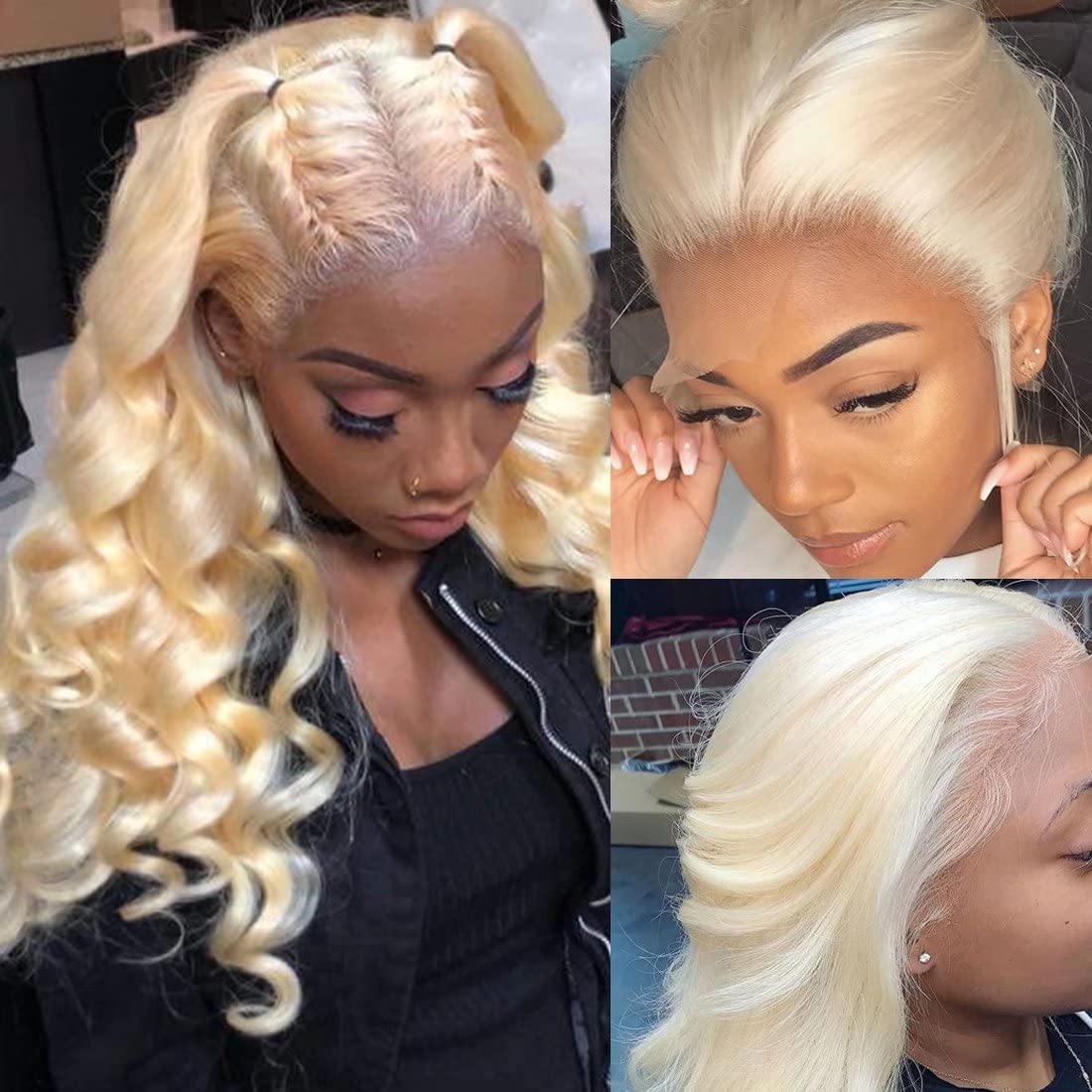 Peruki z przednią koronką z si – 613 Blonde Body Wave Lace Front Wig recenzja i cena