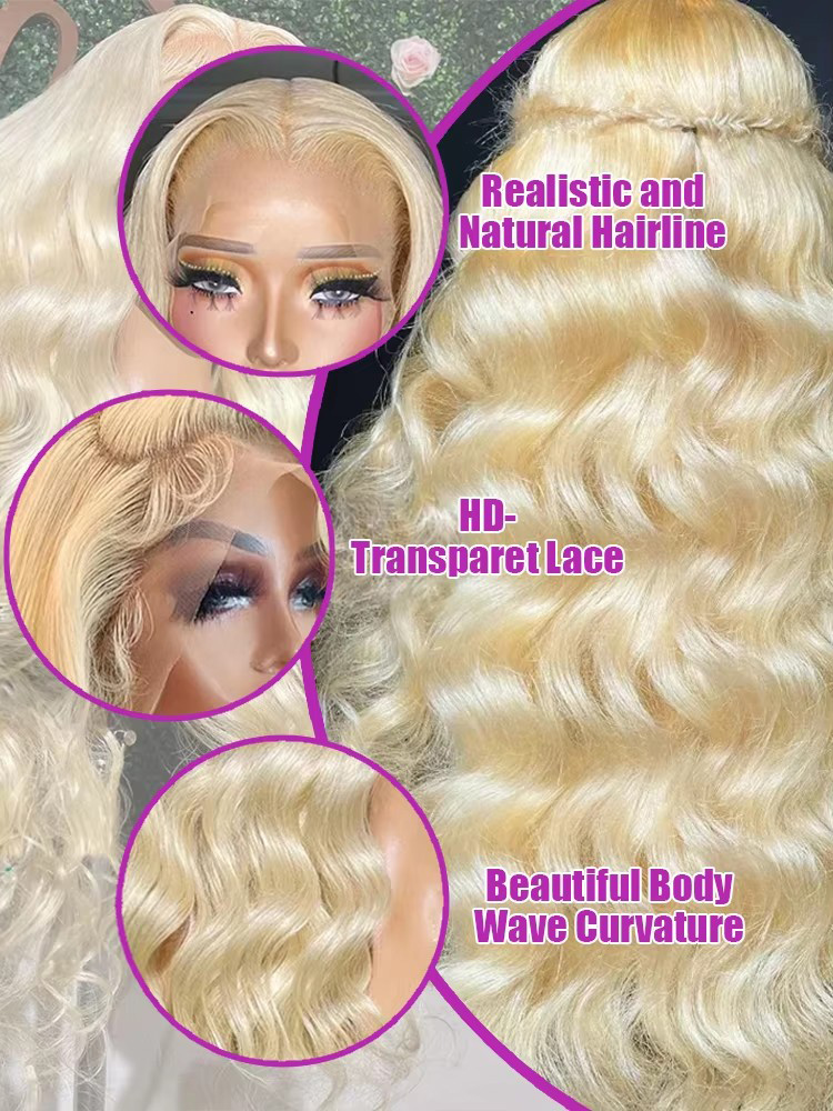 Peruka z koronką z przodu, o g – 613 Blonde Body Wave Lace Front Wig recenzja i cena